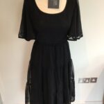 80s Kati at Laura Phillips tiered midi dress, current UK 12