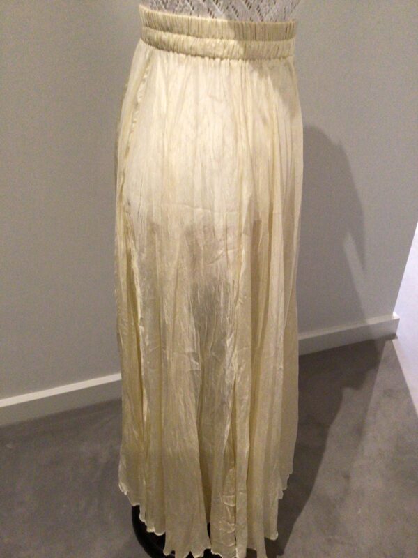 !SOLD! Vintage 80s pure silk maxi skirt, Harrods of Knightsbridge, full circle, current UK 10-14