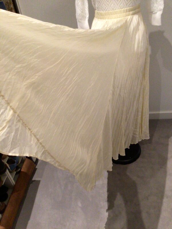 !SOLD! Vintage 80s pure silk maxi skirt, Harrods of Knightsbridge, full circle, current UK 10-14 - Image 7