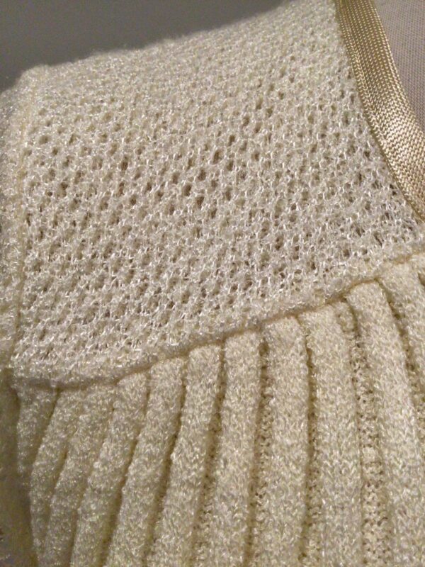 Vintage 80s fine knit tube dress, unbranded.  Suit UK 12/14 - Image 6