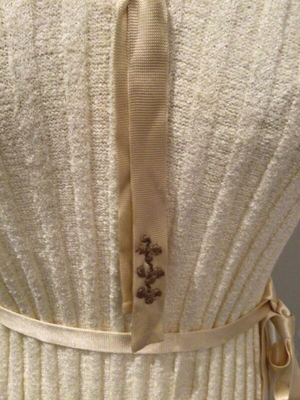 Vintage 80s fine knit tube dress, unbranded.  Suit UK 12/14 - Image 5