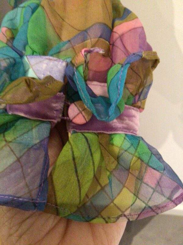 Vintage 60s maxi skirt & blouse by Elspeth Innes current UK 8, fabulous print - Image 12